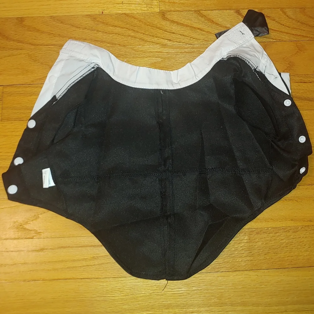 LARGE Pet dog Tuxedo 1-Piece Formal Outfit Black Tie Affair Wedding